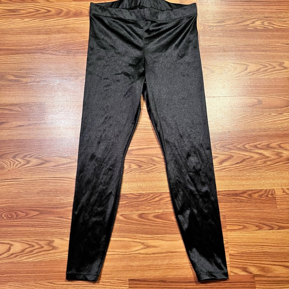 H&M satin leggings
